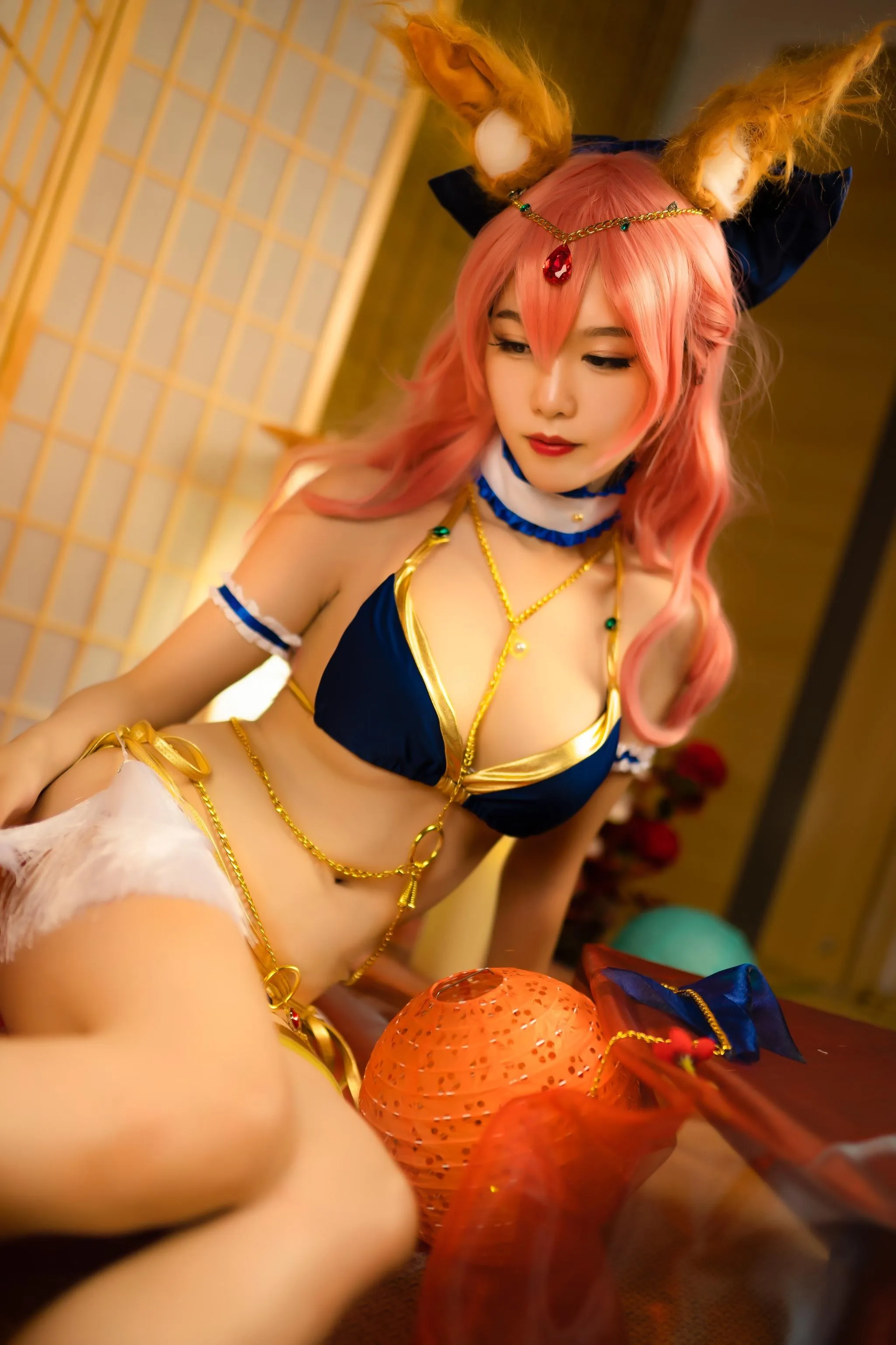 抖娘-利世 – NO.49 玉藻前舞娘 [37P]插图1